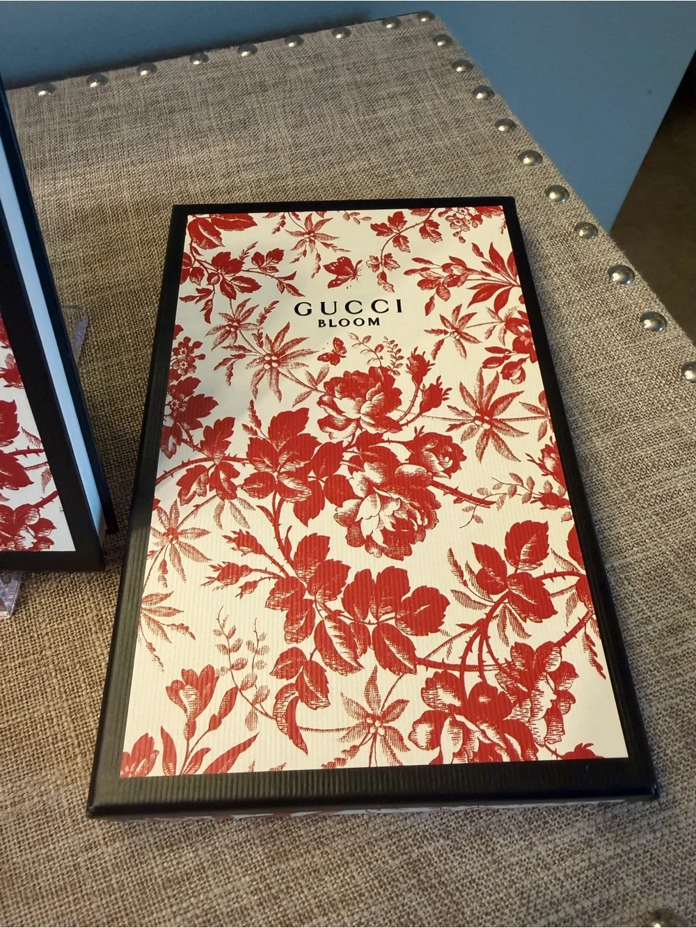 GWP for Gucci Bloom ~  Floral Art Print in Red and White